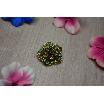 Sky Jewelry Брошь с ювелирным стеклом