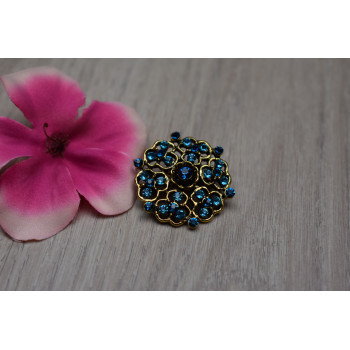 Sky Jewelry Брошь с ювелирным стеклом