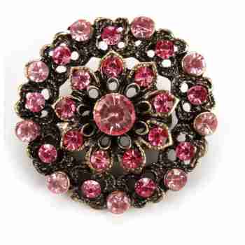 Sky Jewelry Брошь с ювелирным стеклом
