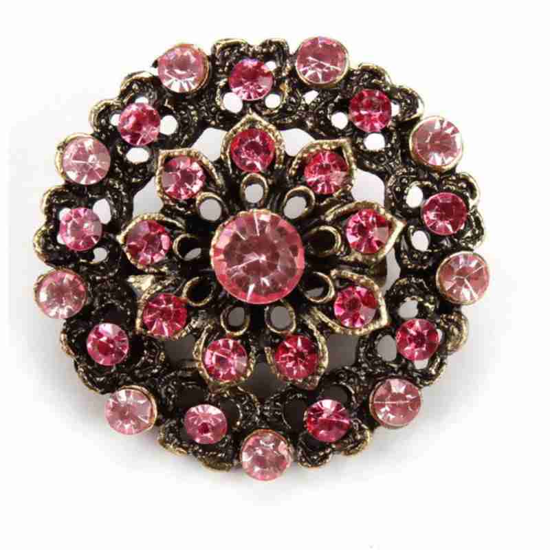Sky Jewelry Брошь с ювелирным стеклом