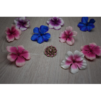 Sky Jewelry Брошь с ювелирным стеклом