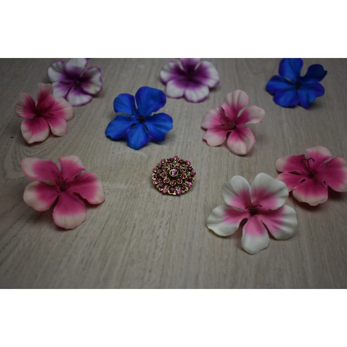 Sky Jewelry Брошь с ювелирным стеклом