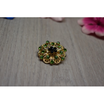 Sky Jewelry Брошка с ювелирным стеклом