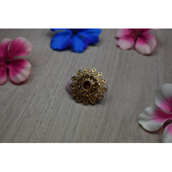 Sky Jewelry Брошь с ювелирным стеклом