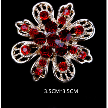 Sky Jewelry Брошь с ювелирным стеклом