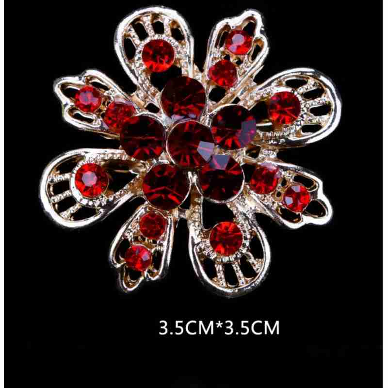 Sky Jewelry Брошь с ювелирным стеклом