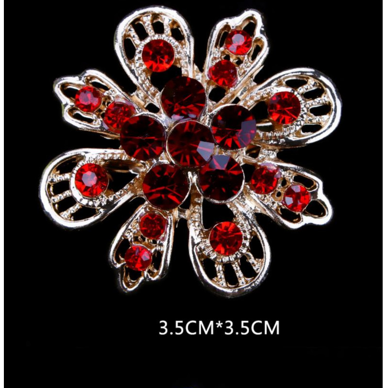 Sky Jewelry Брошь с ювелирным стеклом