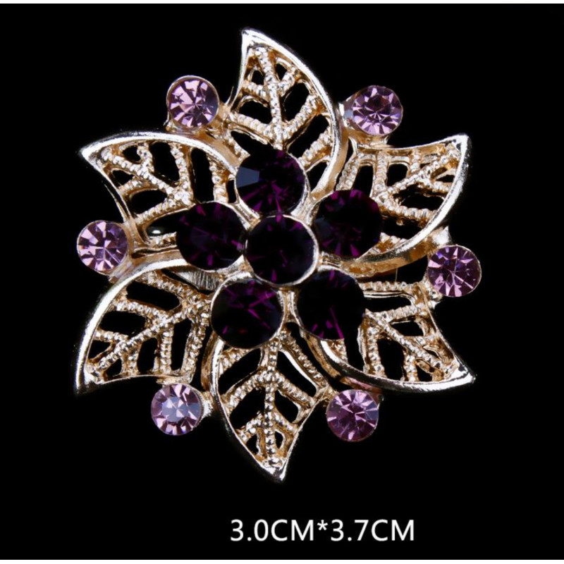 Sky Jewelry Брошь с ювелирным стеклом