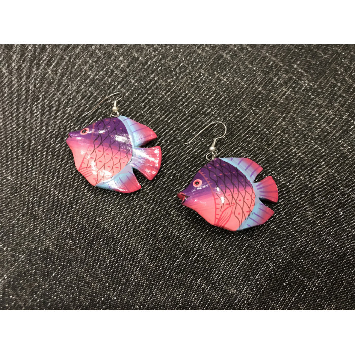 Sky Jewelry Серьги рыбки