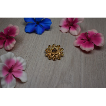 Sky Jewelry Брошка с ювелирным стеклом