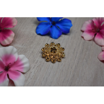 Sky Jewelry Брошка с ювелирным стеклом