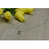Sky Jewelry Серебряная цепочка с кулоном -  капля  925 проба