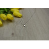 Sky Jewelry Серебряная цепочка с кулоном -  капля  925 проба
