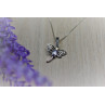 Sky Jewelry Серебряная цепочка с кулоном Стрекоза