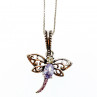 Sky Jewelry Серебряная цепочка с кулоном Стрекоза