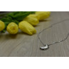 Sky Jewelry Серебряная цепочка с кулоном Луна