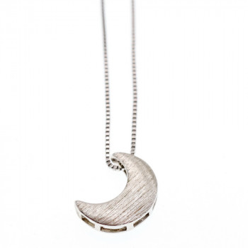 Sky Jewelry Серебряная цепочка с кулоном Луна