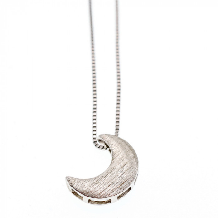 Sky Jewelry Серебряная цепочка с кулоном Луна