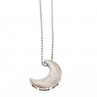 Sky Jewelry Серебряная цепочка с кулоном Луна