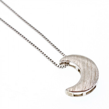 Sky Jewelry Серебряная цепочка с кулоном Луна
