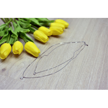 Sky Jewelry Серебряная Двойная цепочка с звездой и капелькой