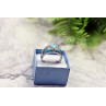 Sky Jewelry Серебряное кольцо с бирюзой и фианитами