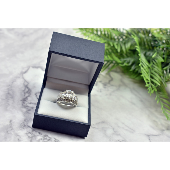 Sky Jewelry Серебряное кольцо с Гошенитом (берилл)