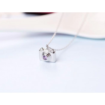 Sky Jewelry Серебряная цепочка с кулоном Фотоаппарат