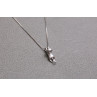 Sky Jewelry Серебряная цепочка с кулоном Котик