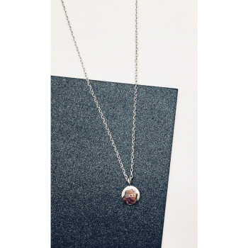 Sky Jewelry Серебряная цепочка с кулоном капелька Lucky