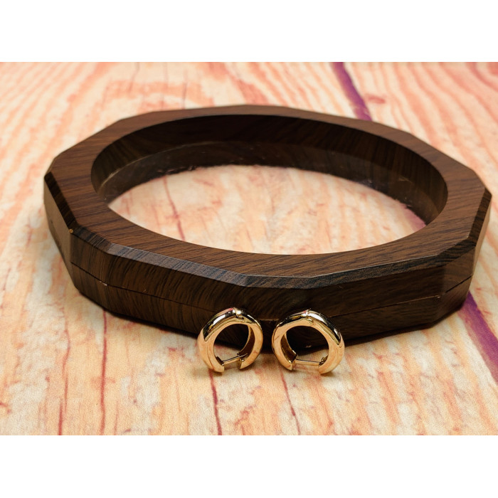 Sky Jewelry Серебряные серьги в позолоте