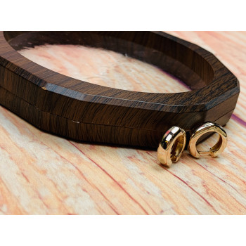 Sky Jewelry Серебряные серьги в позолоте