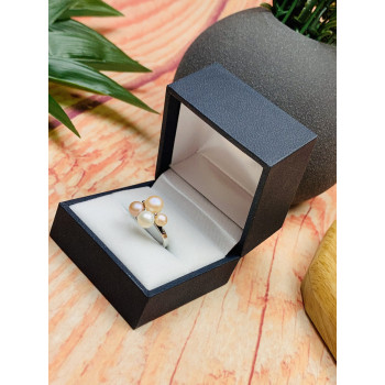 Sky Jewelry Серебряное кольцо 925 пробы с жемчугом