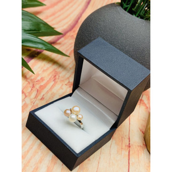 Sky Jewelry Серебряное кольцо 925 пробы с жемчугом