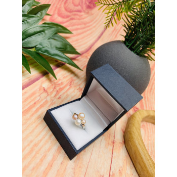 Sky Jewelry Серебряное кольцо 925 пробы с жемчугом