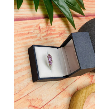 Sky Jewelry Серебряное кольцо с Аметистом