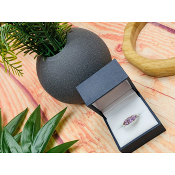 Sky Jewelry Серебряное кольцо с Аметистом