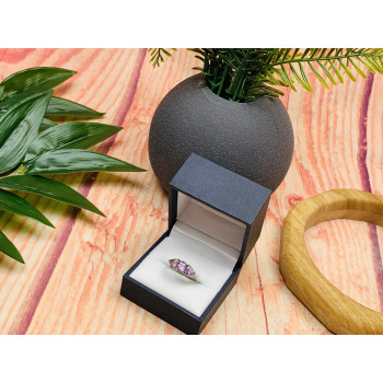 Sky Jewelry Серебряное кольцо с Аметистом