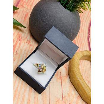 Sky Jewelry Серебряное кольцо 925 проба с натуральными камнями