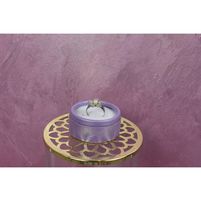 Sky Jewelry Серебряное кольцо с жемчугом