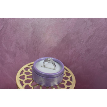 Sky Jewelry Серебряное кольцо 925 проба с бесцветной шпинелью