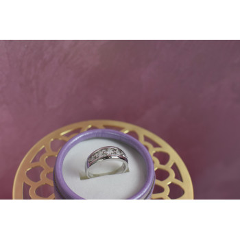 Sky Jewelry Серебряное кольцо 925 пробы с фианитами