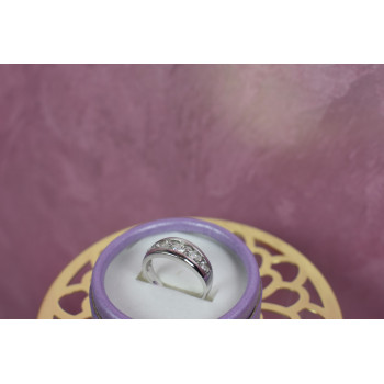 Sky Jewelry Серебряное кольцо 925 пробы с фианитами