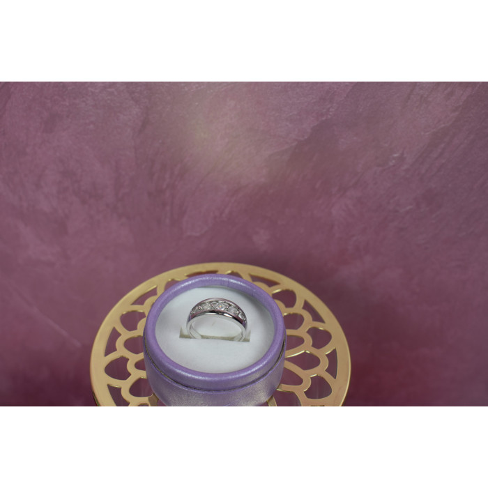 Sky Jewelry Серебряное кольцо 925 пробы с фианитами