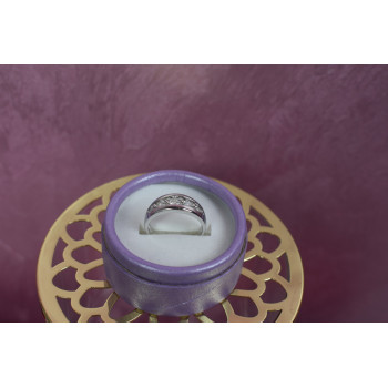 Sky Jewelry Серебряное кольцо 925 пробы с фианитами