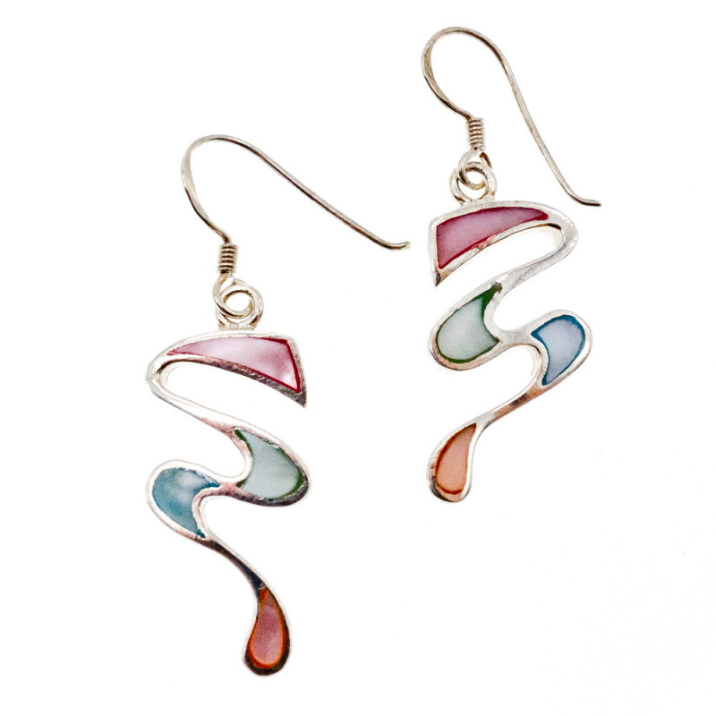 Sky Jewelry Серебряные серьги 925 проба