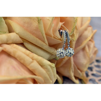 Sky Jewelry Серебряные серьги 925 проба