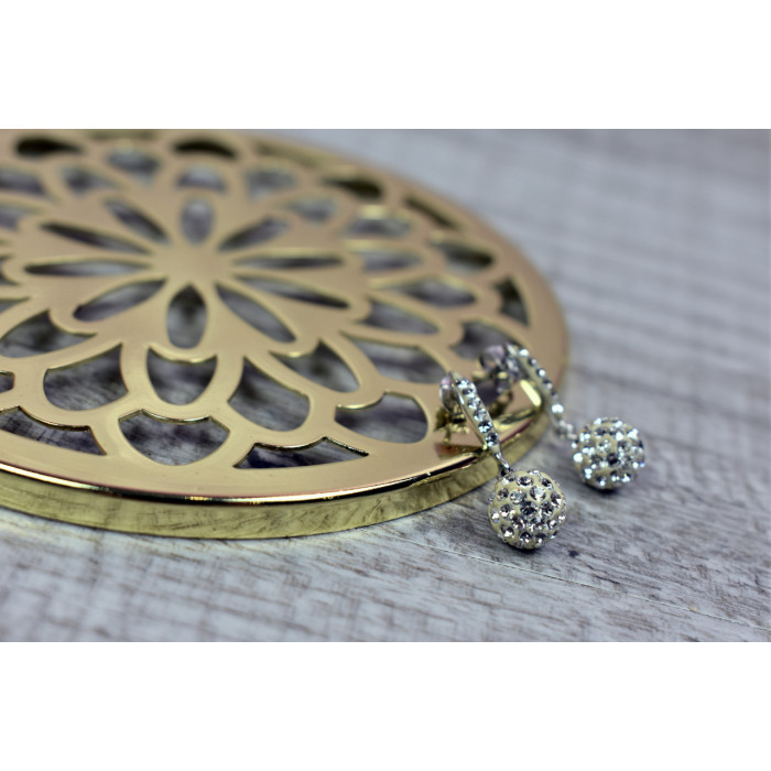 Sky Jewelry Серебряные серьги 925 проба