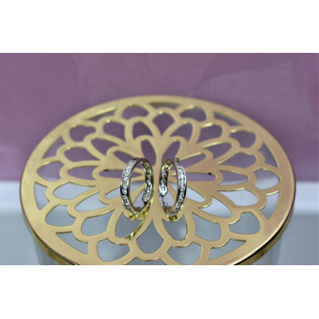 Sky Jewelry Серебряные серьги 925 проба с фианитами