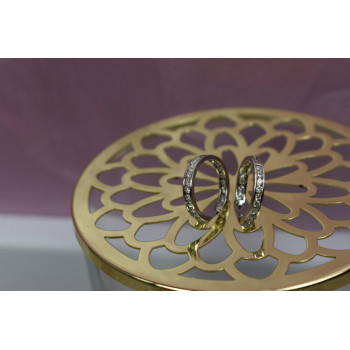 Sky Jewelry Серебряные серьги 925 проба с фианитами